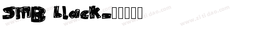 SMB black字体转换